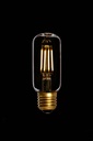 T38 LED filament Eksteriør rør - 240V 4W E27 dæmpbar (2200K)