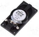 Miniature højttalerelement - 1W, 8ohm, 40x20x8mm (IP64)