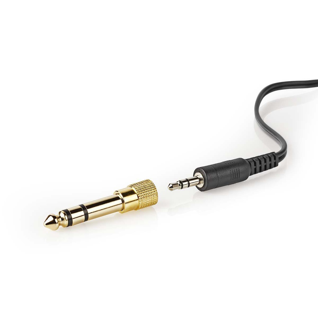 HiFi hovedtelefon m. volumenkontrol