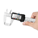 Digital skydelære - 150mm, rustfri stål