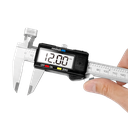 Digital skydelære - 150mm, rustfri stål