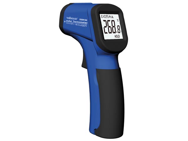 DEM100 Infrarød termometer m. laser (-50-330°C)