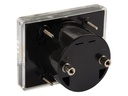 Analog strøm-panelmeter - 3A DC (60x47mm)
