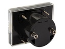 Analog strøm-panelmeter - 30A DC (60x47mm)
