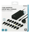 Notebook strømforsyning - 15 til 20V / 120W (8A), EUP