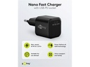 USB-C PD netadapter - 1xUSB-C (65W/3,25A), Sort