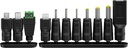 Universal netadapter - 3-12Vdc, 12W (1A) inkl. 11 stik