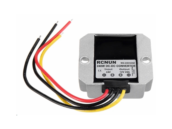 DC-DC step-down konverter - 24V (18-36V) > 12V, 20A (IP68)