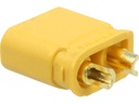 DC-XT30 kabelstik - 2pol han, loddeben
