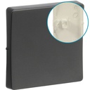 LK FUGA®afbryder 16A tangent 2 pol 1, koksgrå (ny type)