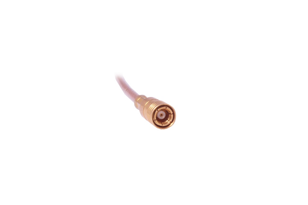 SMB hun - Monteret på RG316 kabel (10cm)
