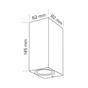 Nordtronic Liona udendørs væglampe 2x8W LED 3000K