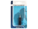 3,5mm mono JACK han til 6,35mm mono JACK hun