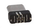 Micro USB B han til indstøbning/printmont.