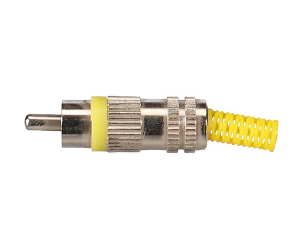 RCA(Phono) han - Nikkel, Gul