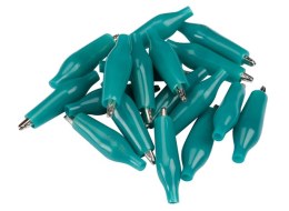 Krokodillenæb - Isoleret, Grøn (36mm)
