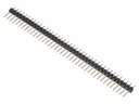 Enkelt-række Pin header - Han/han 2,54mm 1x40-ben (H11,6mm)