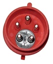 CEE kraftkabel fasevenderstikprop - 400V / 16A 5P (IP44)