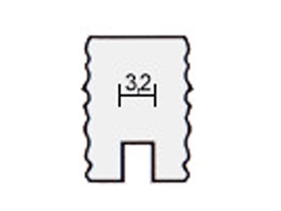 Notfræser 3,2mm