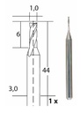 Hårdmetal multifræser - 1mm