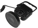 LED projektør m. magnetfod - 12-24V / 15W, Neutral hvid