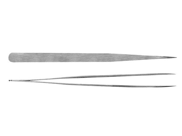 Pincet - Antimagnetisk rustfri stål, Ekstra spids
