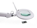 LED luplampe - 5 dioptri,1-9W, 60 LEDs, dæmpbar, Hvid