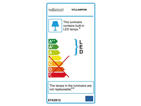 Bord-luplampe - 6W, 3+12 dioptri, LED