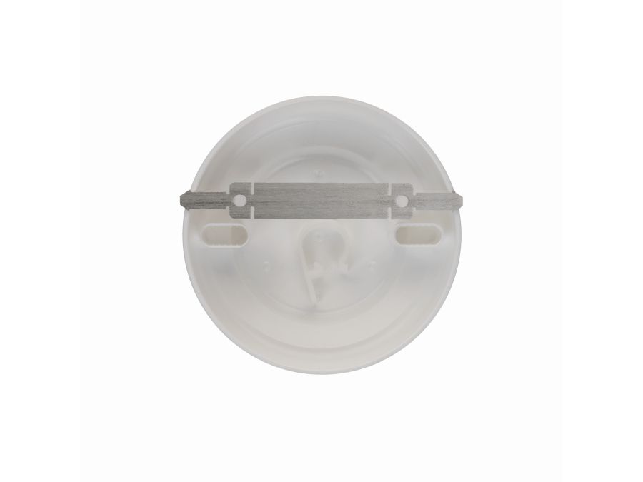 Blænddæksel/baldakin - Ø100mm, Hvid (1-4 ledninger)