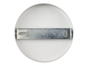 Loftbaldakin - Hvid metal (inkl. hvid ledningsholder)