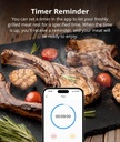 Smart BBQ-grilltermometer m. app. inkl. 2 prober