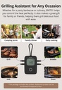 Smart BBQ-grilltermometer m. app. inkl. 2 prober