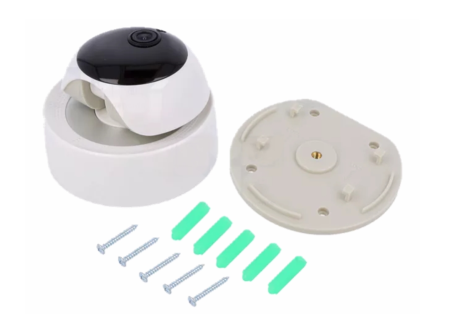 WiFi IP overvågningskamera (inkl. strømforsyning)