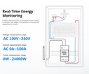 Pow Ring - WIFI Smart Switch m. strømmåler, 100A