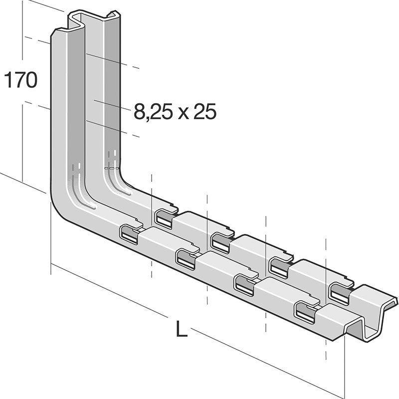 Vægkonsol CSN 300-G
