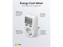 Digital Energimåler BASIC - 230V 16A, CEE7/3