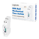 Mekanisk timer (kontaktur) til DIN skinne - 240V 16A