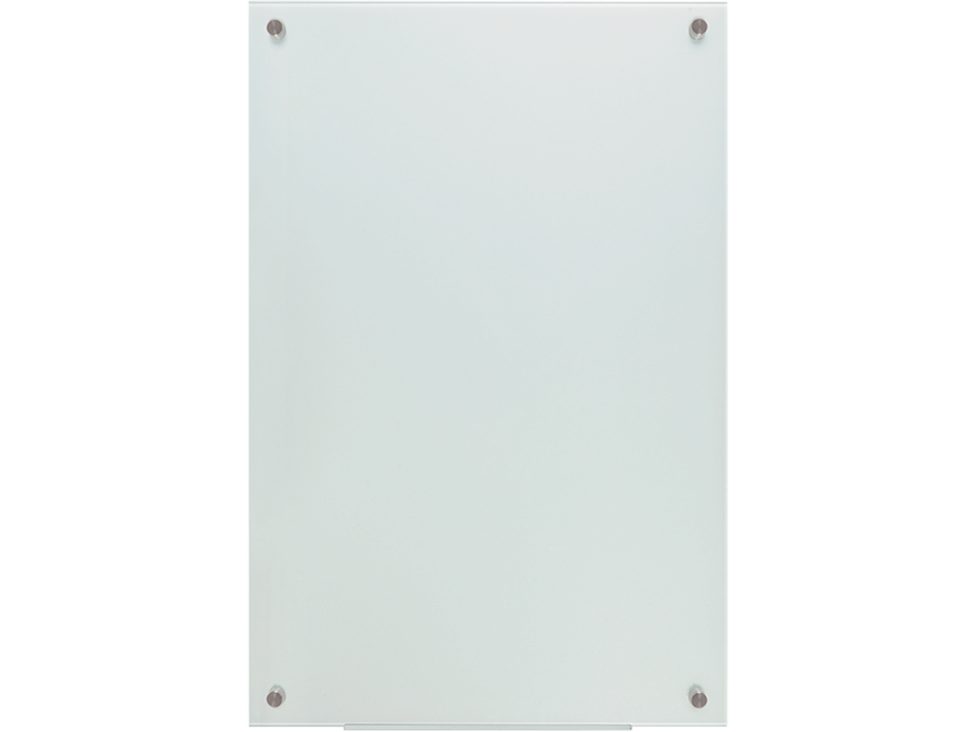 Magnetisk glas whiteboard - vægmont., rammeløs (120 x 90cm)