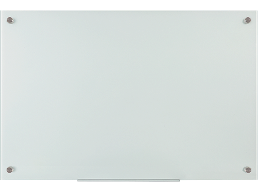 Magnetisk glas whiteboard - vægmont., rammeløs (120 x 90cm)