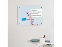 Magnetisk glas whiteboard - vægmont., rammeløs (120 x 90cm)