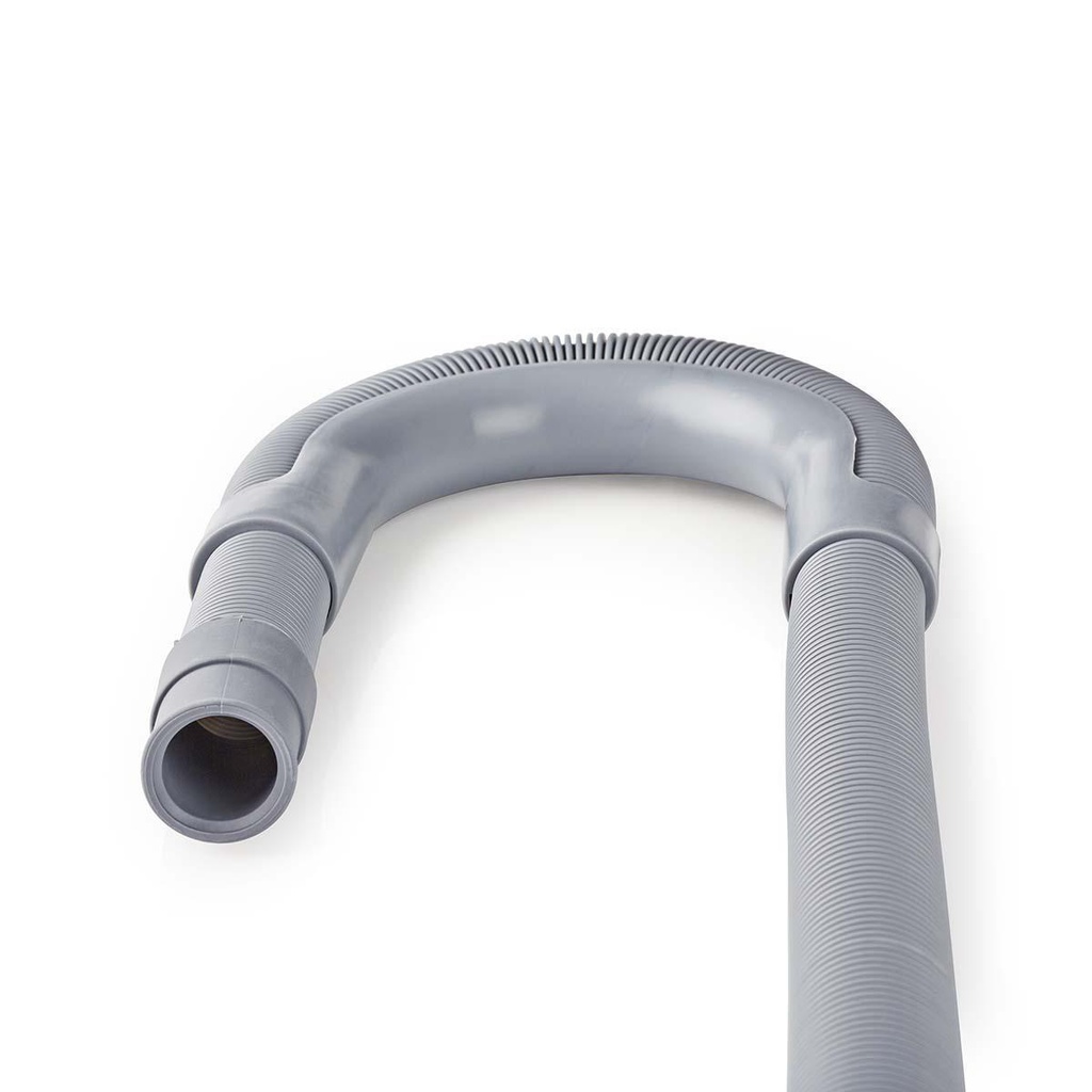 Afløbsslange - 21mm / 19mm lige, 1,5 bar, 90C° (2,5m)