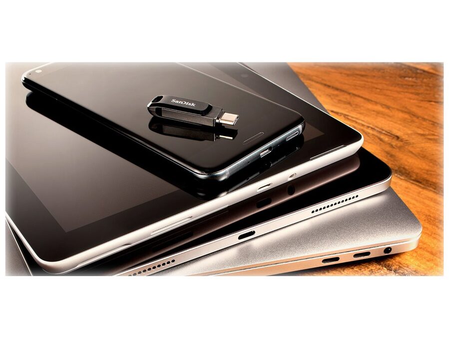 Ultra Dual Drive Go 32GB USB 3.1 Gen 1 USB-C, Sort