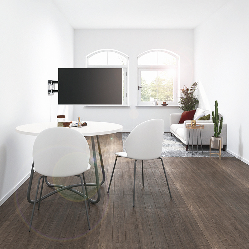 TV vægbeslag - 43-80" -15°/+5° vipbar, -90°/90°, 82-1015mm