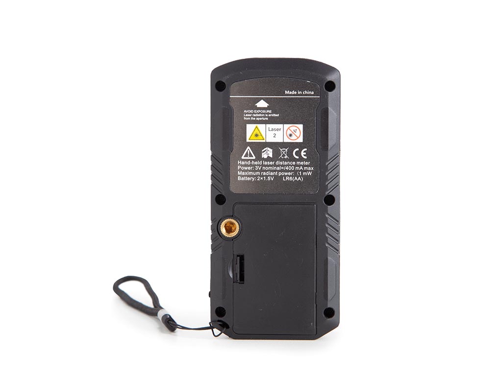Afstandsmåler - Laser, op til 0,05-50m (±2mm) (IP54)
