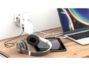 Rejseadapter MUV USB, Verden - 1xUSB-A, 1xUSB-C (3A)