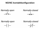 REED kontakt - 1pol omskifter (NO/NC)