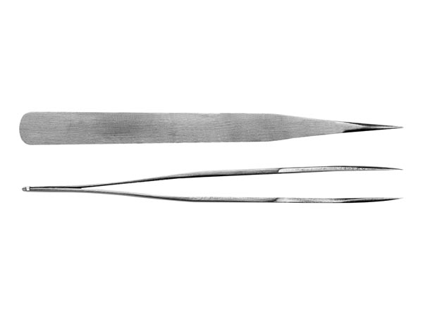 Pincet - Antimagnetisk rustfri stål, Ekstra spids