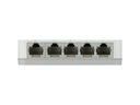 Gigabit Ethernet switch - 5 porte, 1000Mbps, Hvid (uskærmet)