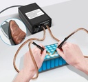 Mini punktsvejser til batteriflige - 650A/8000W, 0,1-0,3mm