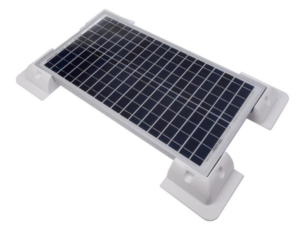 Solpanel monteringsbeslag, caravan - ABS, 4 hjørner